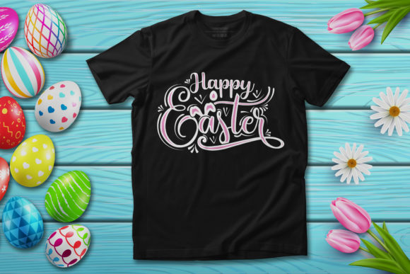 Download Happy Easter SVG Typography Shirt Design - Premium Resources