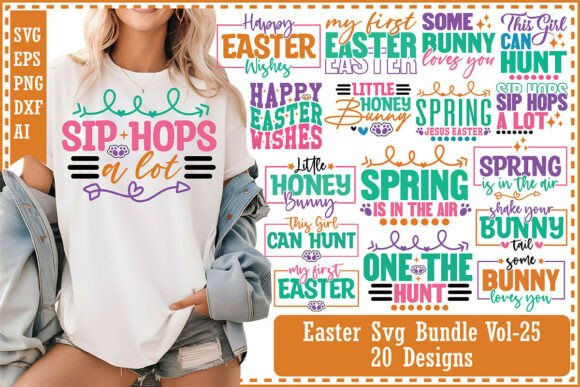 Download Easter Svg Bundle Vol-25 - Svg bundle Collection
