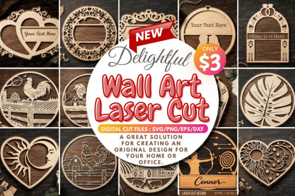 Download Laser Cut Wall Art Mega SVG Bundle - Svg bundle Collection