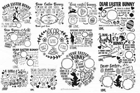 Download Easter Bunny Tray SVG Bundle, Easter SVG - Svg bundle Collection