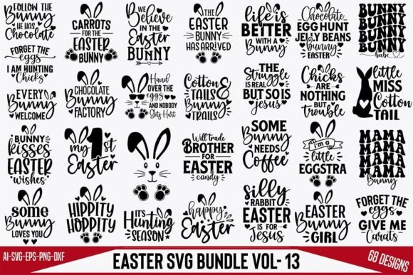 Download Easter SVG Bundle Vol-13 - Svg bundle Collection