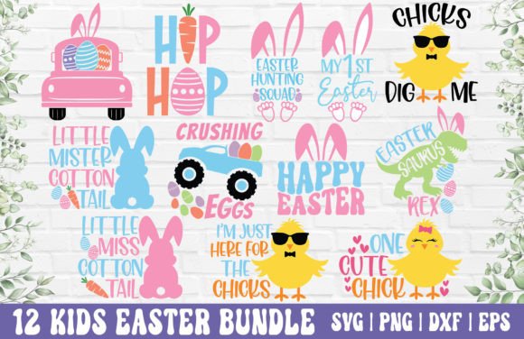 Download Easter SVG Bundle - Kids Easter PNG - Svg bundle Collection