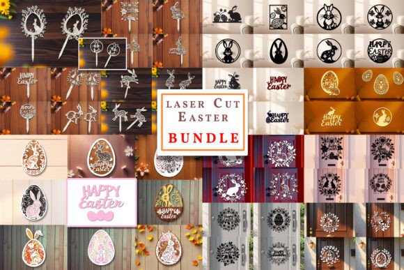 Download Big Laser Cut Easter SVG Bundle - Svg bundle Collection