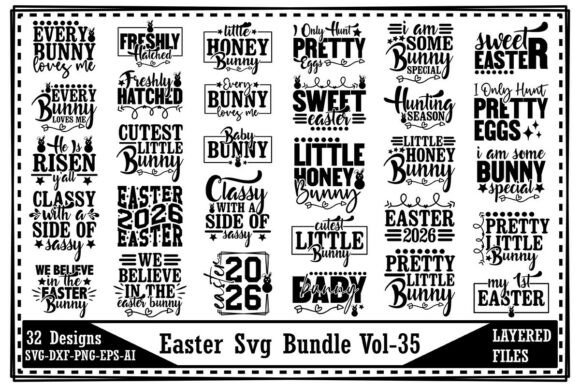 Download Easter Svg Bundle Vol-35 - Svg bundle Collection