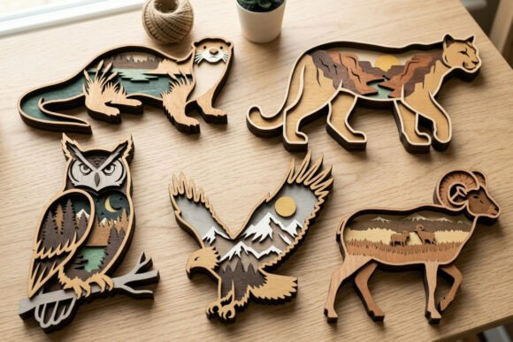 Download Wildlife Layered Animal SVG Bundle - Svg bundle Collection