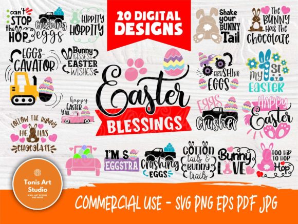 Download Easter SVG Bundle, Happy Easter Quotes - Svg bundle Collection